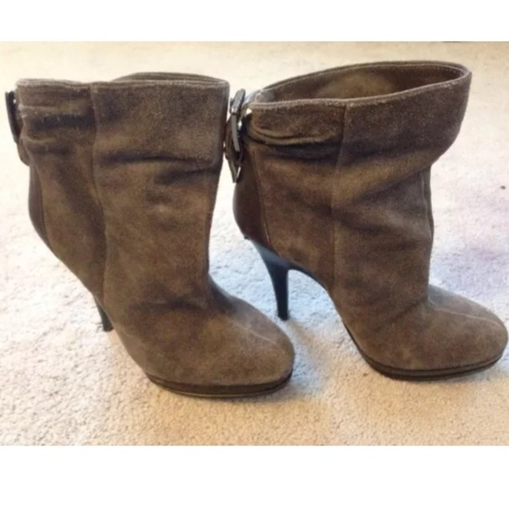 Michael Kors Booties/ Boots/ Heels Gray Leather